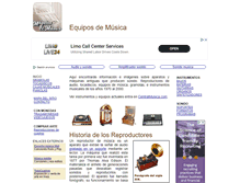 Tablet Screenshot of maquinas-musica.com